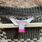 No Boundaries  V-Neck Checkered Cardigan Size XXXL Juniors Rib Trim Preppy Green Photo 6