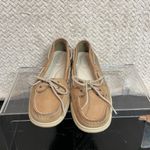 Sperry Top Sider Womens Tan Boat Shoes 2-eye Loafers size 8M Nautical Preppy Photo 2