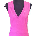 American Eagle  Pink Sweater Vest – Cozy & Trendy Knit Photo 0