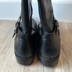 Ralph Lauren  Makaila Black Leather Riding Boots Size 6.5 Designer Classic Photo 4