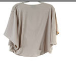 VICI Women's  Beige Cowl Neck Blouse M Photo 3