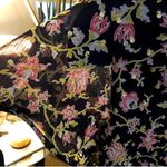 The Loft OVERSIZED FLOUNCE DRESS WITH GOLD METALLIC SPECKS Photo 1