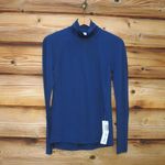 Lululemon NWT  Lab Gami Long Sleeve Merino Jersey Top Onyx Blue Photo 2