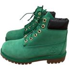 Timberland Limited Edition waterproof leather boots Green Junior Size 4 Photo 0