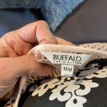 Buffalo David Bitton Beige See Through T-Shirt with Yellow Floral Design Size M Photo 4