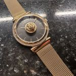 NWT VERSUS VERSACE Brick Lane Gold Mesh 34MM Stainless Steel Bracelet Watch Photo 7
