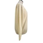 Lingua Franca Cardigan Invest Ivory Cashmere Knit White Size L Photo 4