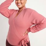 Old Navy Cozy Belted Wrap Sweater Photo 0