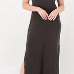 Barefoot Dreams NWT   Malibu Collection Organic Cotton Ribbed Dress Photo 0