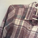 Kuhl Kamila Purple Plaid Flannel Button Down Shirt Size XS Photo 3