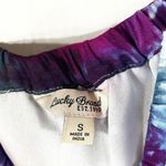 Lucky Brand Small Dress Fairy Tale Tie Dye Handmade Off Shoulder Purple Blue 388 Photo 6
