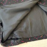 Valerie Stevens Vintage ‘90s Black & Pink Belted Knee Length Skirt Photo 8