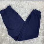 Aerie Blue Joggers Sz Small Ruffle Waist Sweatpants Loungewear Photo 0