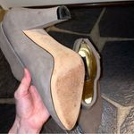 Steven By Steve Madden  Ellusion Gray Suede Leather Pointed Toe Heeled Bootie 8.5 Photo 8