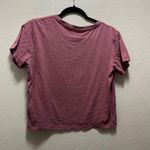 Goodie Two Sleeves Def Leopard by Red Cropped Graphic Tee T-Shirt Size Large Photo 4