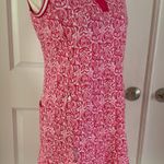 Ralph Lauren RLX  Printed V-Neck Knit Bright Pink Fish Womens Golf Dress Photo 10