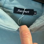 Comfy Hoodie Half Zip Scuba New Green Size M Photo 6