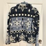 Lavon Vintage  snowflake zip up Sherpa Photo 7