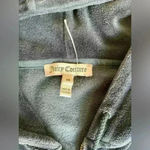 Juicy Couture  Women Robertson Hoodie Jacket Navy Blue Velour Hooded Full Zip M Photo 2