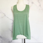 Zyia ‎ Active Forest Nimbus Split Back Tank Top Photo 3