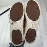 UGG  Women’s Brown Leather Slip-On Mules Size 8 Photo 4