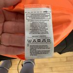 Adidas Climalite Neon Orange with Navy Trim Racerback Athletic Top Size Small Photo 8