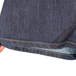 Mango Leandra Medine X  Blue Dry Indigo Beaded Denim Jeans Shorts Women Sz 2 Photo 5