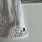 Roxy White Cotton Gauze Tassel Tie Waist Backless Sundress Coverup Dress Sz XS Photo 8