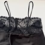 ETAM Black Lace Camisole Top 'attitude' pajama lounge XL Lingerie Sleep Photo 3