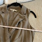 Lovers + Friends ✨ Women’s Olive Green Utility Faux Wrap Collared Dress Small Photo 11