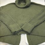 American Rag  Forest Green Turtleneck Sweater Photo 14