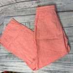 Athleta  Retreat Linen Wide Leg Pant Sunset Glow 4 Photo 2