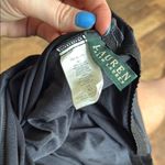 Ralph Lauren LAUREN  Women's One Piece Bandeau Swim Dress Black Photo 6