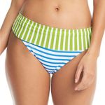 Bleu Rod Beattie Banded Fold Over Hipster Bikini Bottom Size 12 Photo 0