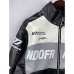 Women’s Ndofrndofr Black Leather Jacket Size L Size L Photo 2