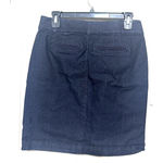 JM Collection JM Collections Womens Denim Mini Skirt Size 8P petite straight pencil blue jean Photo 2