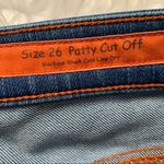 Anthropologie  Jean Shop NYC Patty Cut Off Boutique Jeans Bayside Wash Size 26 Photo 3