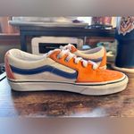 Vans  Sk8-Low Reissue SF – Orange/Blue/White – Men’s 7.5 / Women’s 9 Photo 6