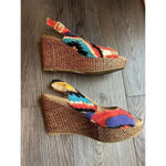 Mootsies Tootsies  moliker women's size 6 M wedges  woven‎ heels Photo 5