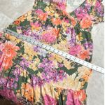 Nobody's Child Clementine Midi Dress Women's Size 10 Multi Color Floral Photo 11