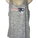 NFL New England Patriots Gray Racer Tank Top women sz 2XL Photo 0