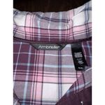 Lot of 2 Ambriele Women’s XL Lightweight Plaid Flannel Shirts Button Front READ Photo 3