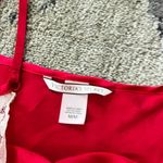 Victoria's Secret Red Satin Top Photo 2