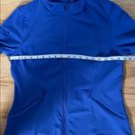 Spyder Performance Zip Up Jacket Stylish Activewear Blue Jacket Size Large Photo 6