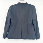 J.Crew  Womens 365‎ Black Blazer Size 8 Career Office Business Open Front Preppy Photo 7