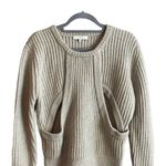 IRO   magic wool cutout sweater Photo 4