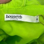 House Of CB NEW  Adrie Neon Green Cutout Gathered Minidress Size S Photo 6