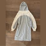 Free People  over the rainbow knit oversized long hoodie pullover Photo 3