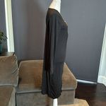 Women’s BodyCon Black Zipper Long Sleeve Party Club Dress Size L NEW Size L Photo 13