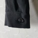 CAbi  Casey Limited Edition Womens Jumpsuit Sz M Black Faux Wrap Business Casual Photo 7